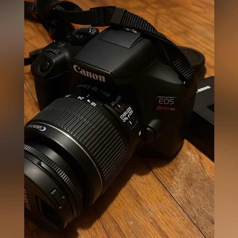Canon Rebel t6 camera